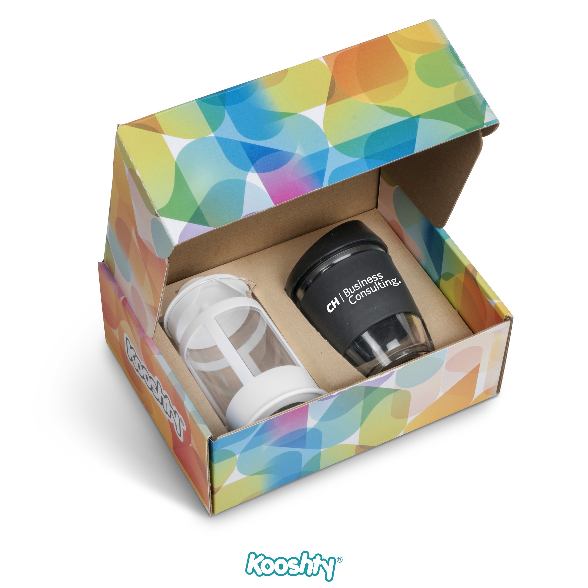 Kooshty Kupper Set With White Plunger