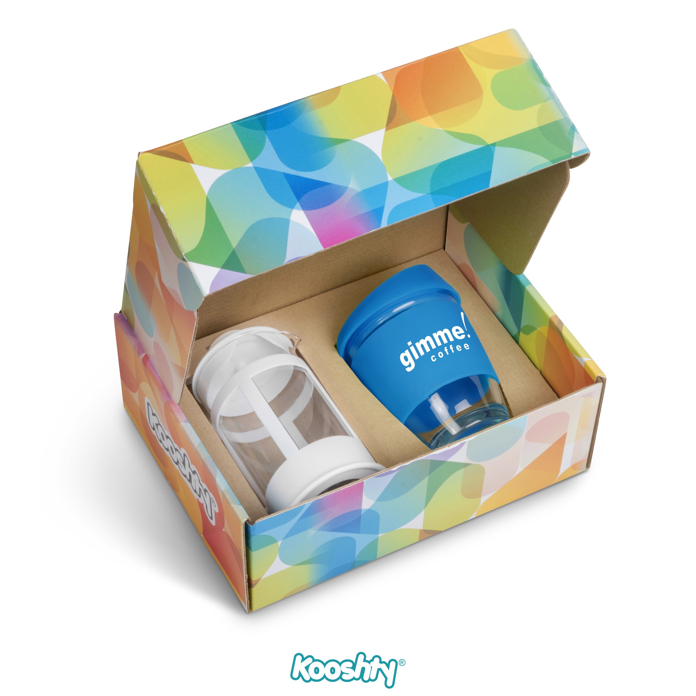 Kooshty Kupper Set With White Plunger
