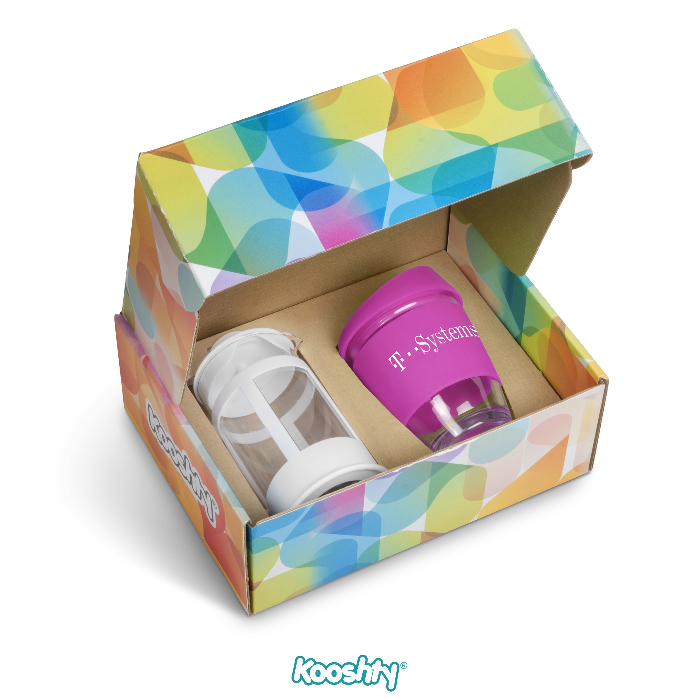 Kooshty Kupper Set With White Plunger