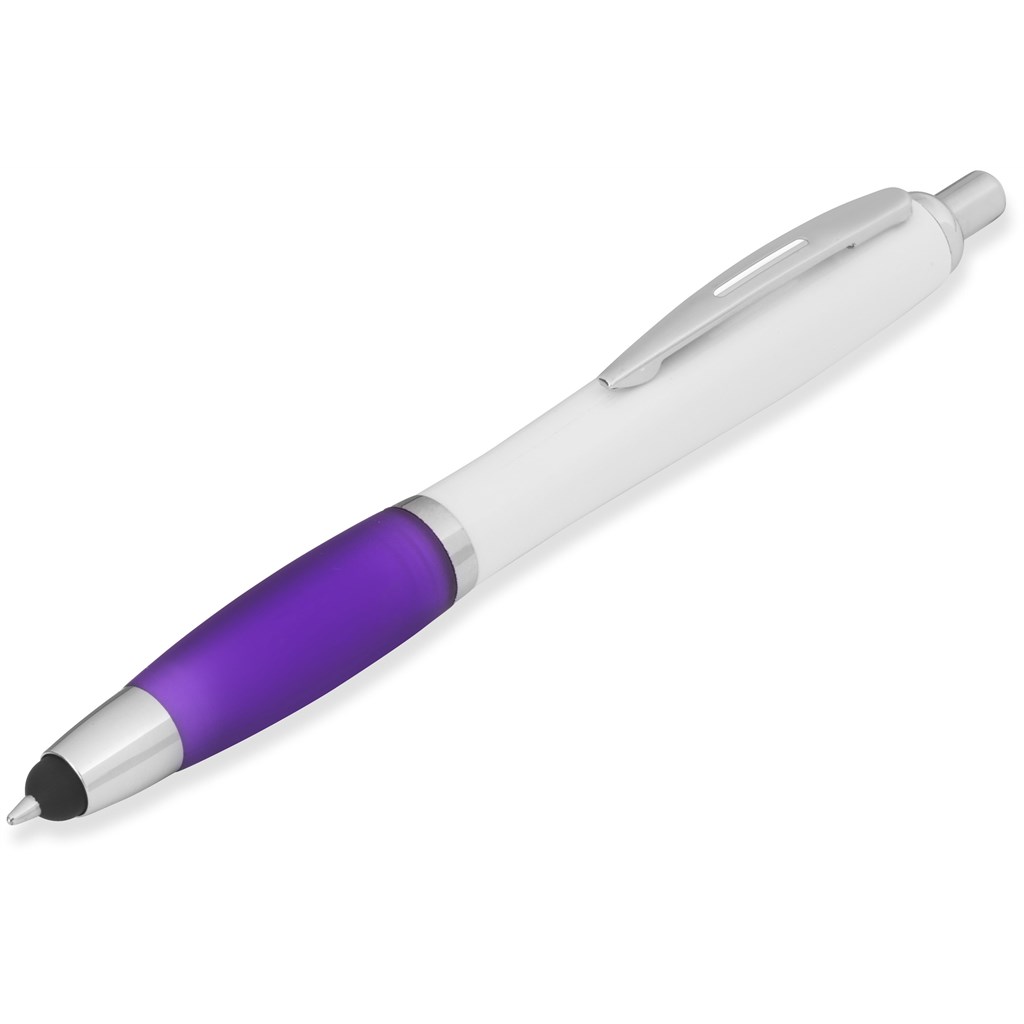 Nano Stylus Ball Pen - Purple Only