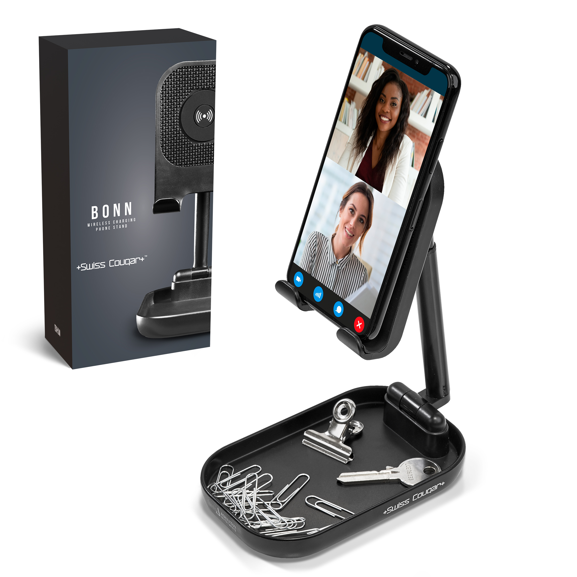 Swiss Cougar Bonn Wireless Charging Phone Stand