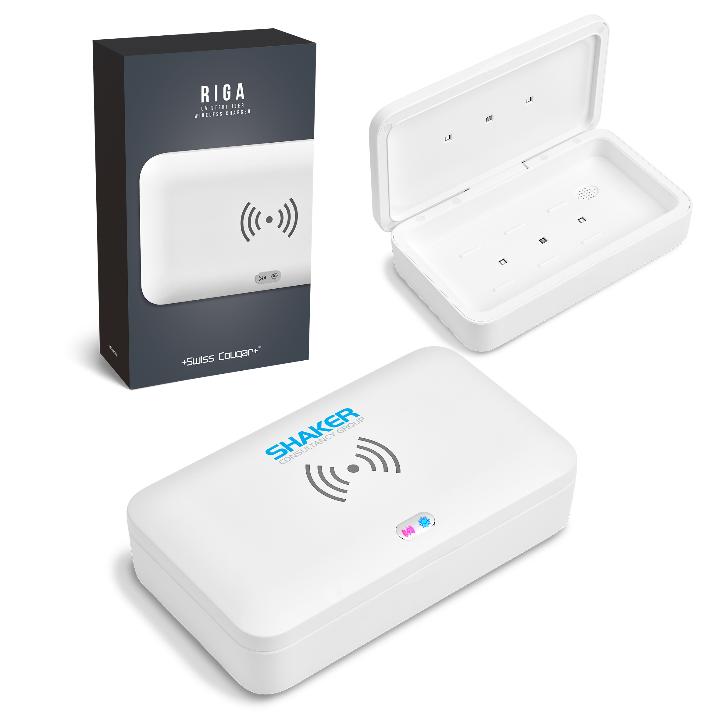 Swiss Cougar Riga UV Steriliser Wireless Charger